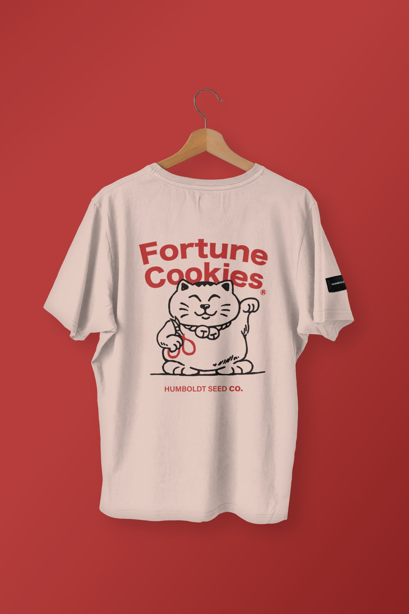 humboldt seed company fortune cookie shirt back
