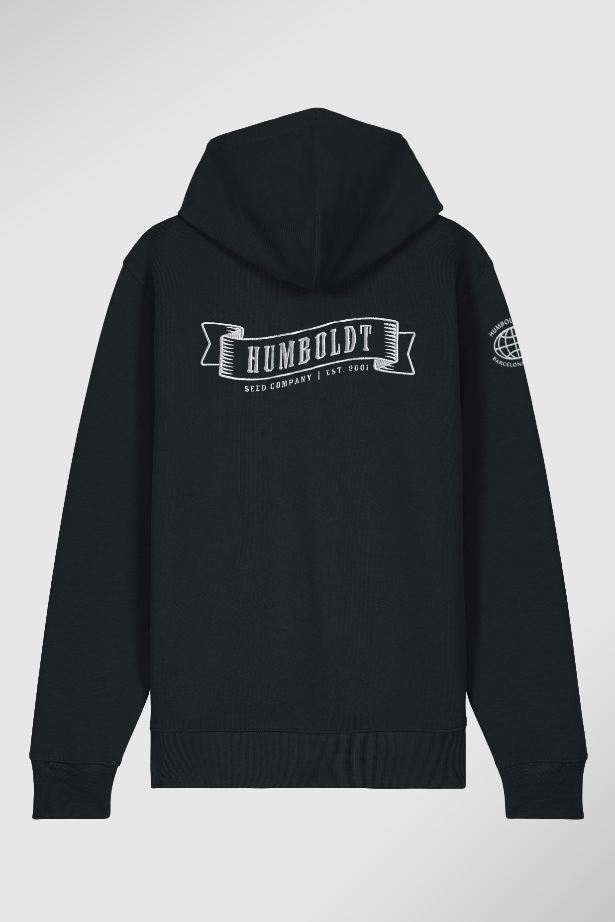 humboldt seed company hoodie back side