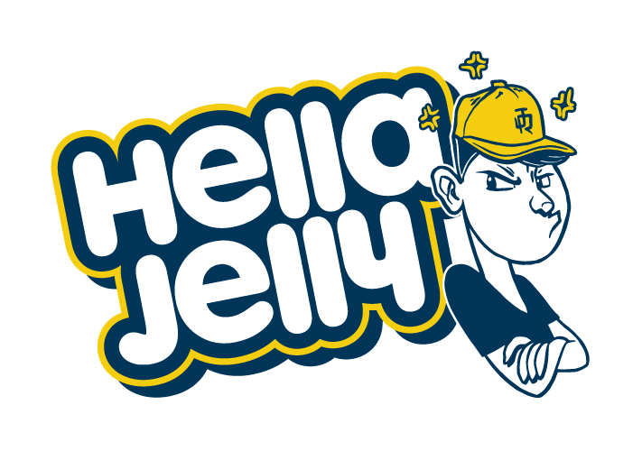 hella jelly strain logo